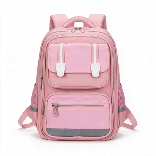 Sac-Dos-Scolaire-Style-Kawaii-Grand-Volume-Tissu-Imperm-able-Rose-SACKDS06RS-حقيبة-مدرسية-بتصميم-كاوايي.png