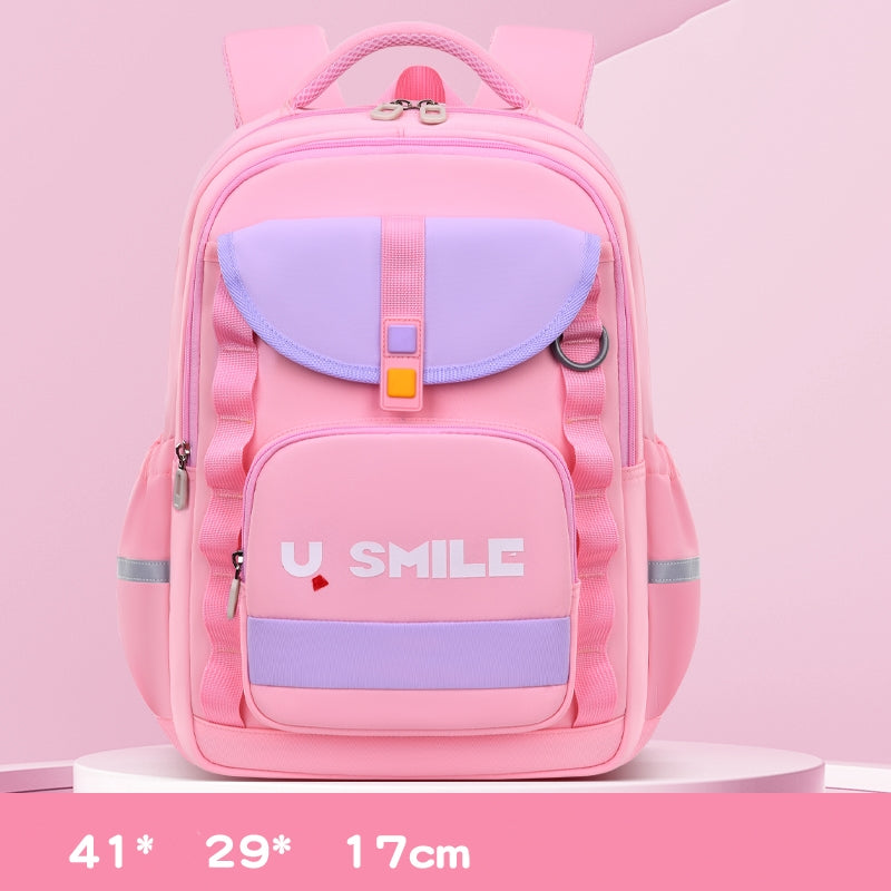 Sac-Dos-Scolaire-pour-Enfnats-U-Smile-Rose-SACKDS09RS-حقيبة-مدرسية-للأطفال.png