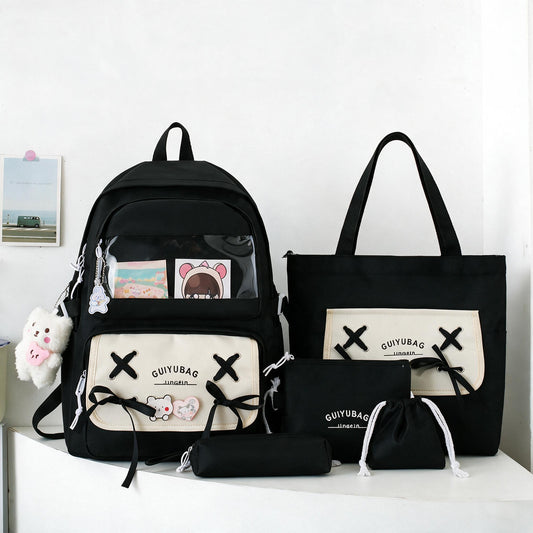 Sac-Dos-Multifonctionnel-Kawaii-Grand-Volume-Imperm-able-et-R-sistant-5Pcs-Noir-SACKDS11N-حقيبة-ظهر-بعدة-قطع-بتصميم-كاوايي.png