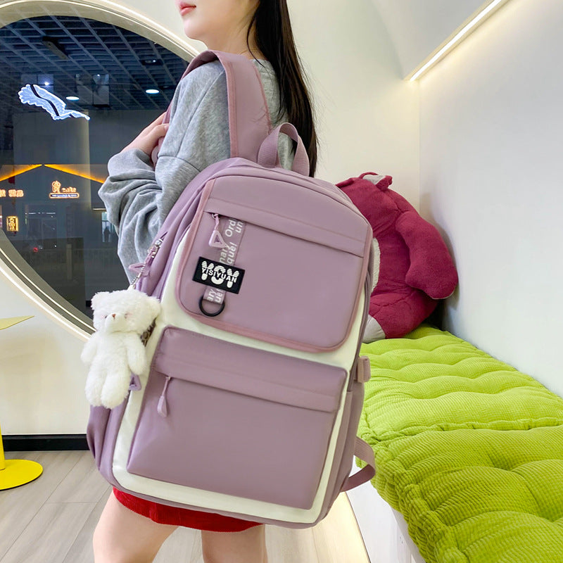 Sac-Dos-Multifonctionnel-Kawaii-Grand-Volume-Imperm-able-et-R-sistant-4Pcs-Mauve-SACKDS12MV-حقيبة-ظهر-بعدة-قطع-بتصميم-كاوايي.png