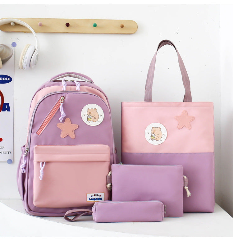 Sac-Dos-Multifonctionnel-Kawaii-Grand-Volume-Imperm-able-et-R-sistant-4Pcs-Mauve-SACKDS02MV-حقيبة-ظهر-بعدة-قطع-بتصميم-كاوايي.png