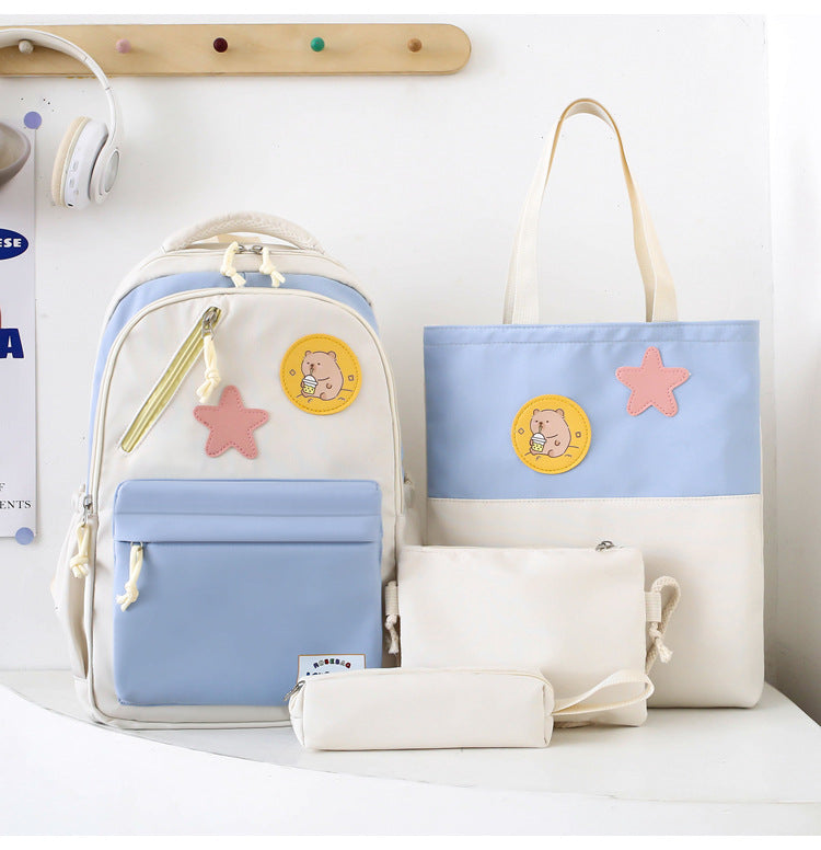 Sac-Dos-Multifonctionnel-Kawaii-Grand-Volume-Imperm-able-et-R-sistant-4Pcs-Bleu-et-Beige-SACKDS02B-حقيبة-ظهر-بعدة-قطع-بتصميم-كاوايي.png