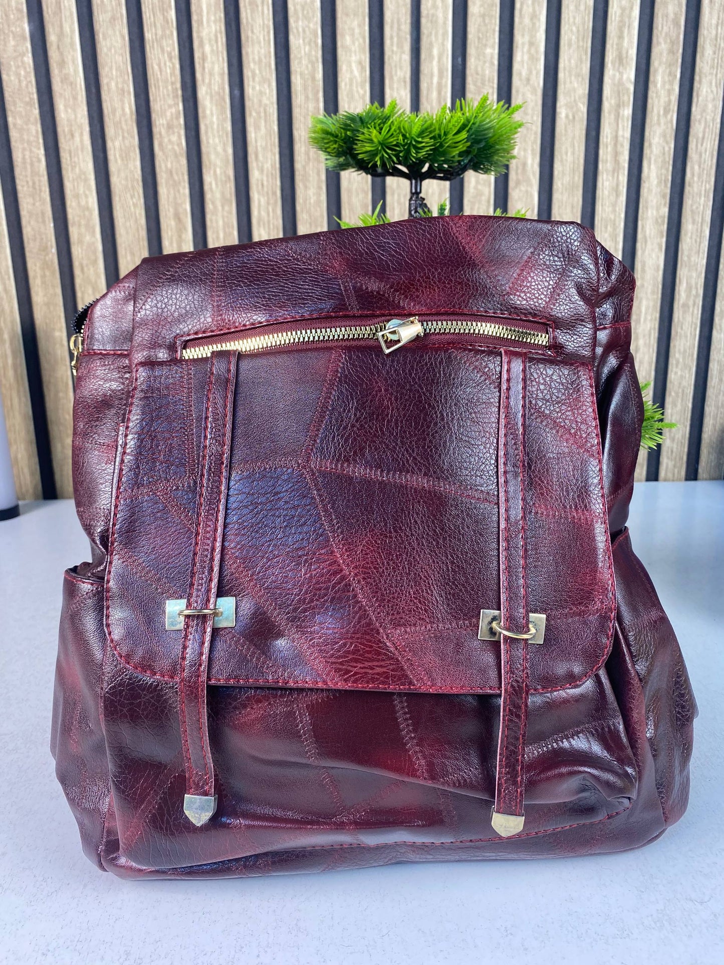 Sac-dos-r-tro-en-cuir-synth-tique-pour-femme-Grenat-حقيبة-ظهر-نسائية-من-الجلد.png