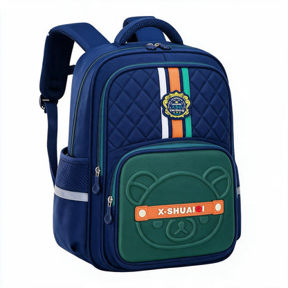 Sac-Dos-Scolaire-Style-Kawaii-Grand-Volume-Tissu-Imperm-able-Bleu-et-Vert-SACKDS18BV-حقيبة-مدرسية-بتصميم-كاوايي.png