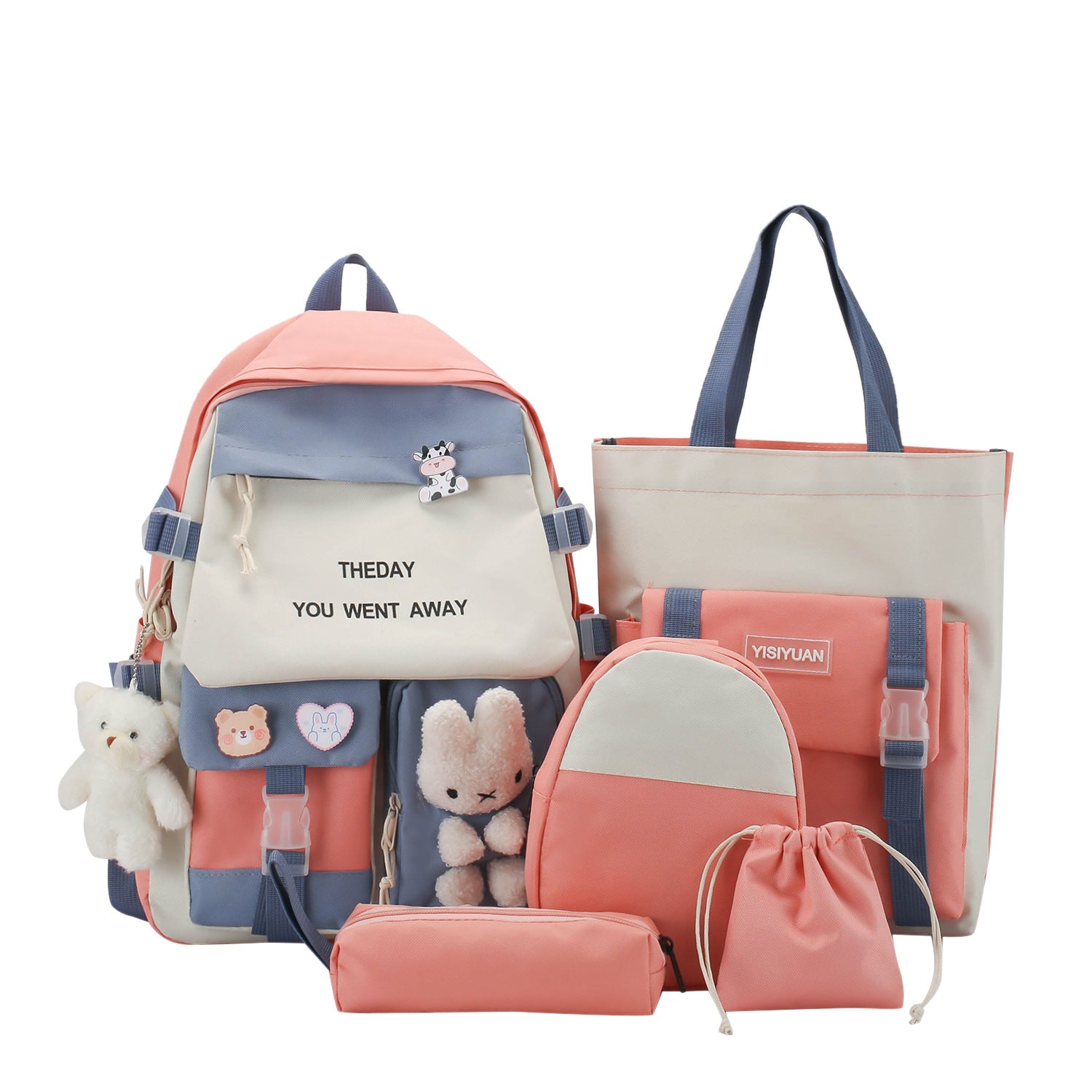 Sac-Dos-Multifonctionnel-Kawaii-Grand-Volume-Imperm-able-et-R-sistant-5Pcs-Rose-SACKDS25RS-حقيبة-ظهر-بعدة-قطع-بتصميم-كاوايي.png