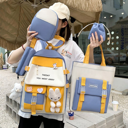 Sac-Dos-Multifonctionnel-Kawaii-Grand-Volume-Imperm-able-et-R-sistant-5Pcs-Bleu-SACKDS25BL-حقيبة-ظهر-بعدة-قطع-بتصميم-كاوايي.png