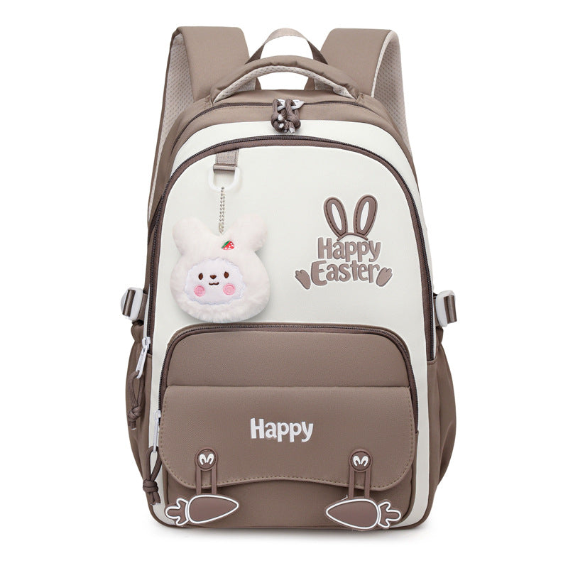 Sac-Dos-Scolaire-Motif-Lapin-Happy-Easter-Ergonomique-Tissu-Imperm-able-Marron-SACKDS31MR-حقيبة-ظهر-مدرسية-وعصرية-بتصميم-الأرنب-اللطيف.png