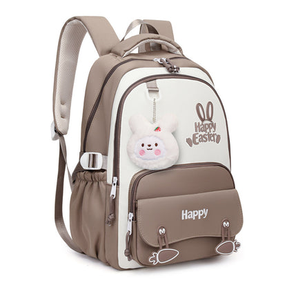 Sac-Dos-Scolaire-Motif-Lapin-Happy-Easter-Ergonomique-Tissu-Imperm-able-Marron-SACKDS31MR-حقيبة-ظهر-مدرسية-وعصرية-بتصميم-الأرنب-اللطيف.png
