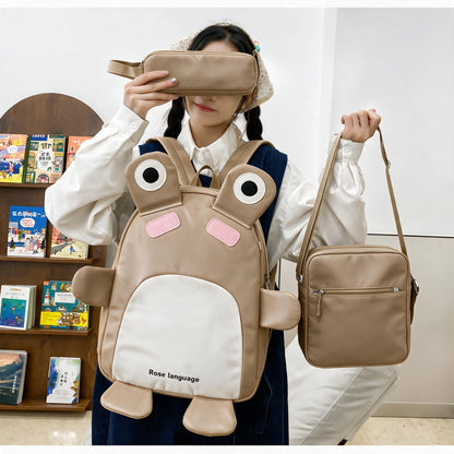 Sac-Dos-Scolaires-Enfant-3-en-1-Motif-Grenouille-Rose-Language-Style-Dos-Kawaii-Marron-SACKDS32MR-طقم-حقائب-مدرسية-للأطفال-3-في-1-بتصميم-الضفدع-اللطيف.png