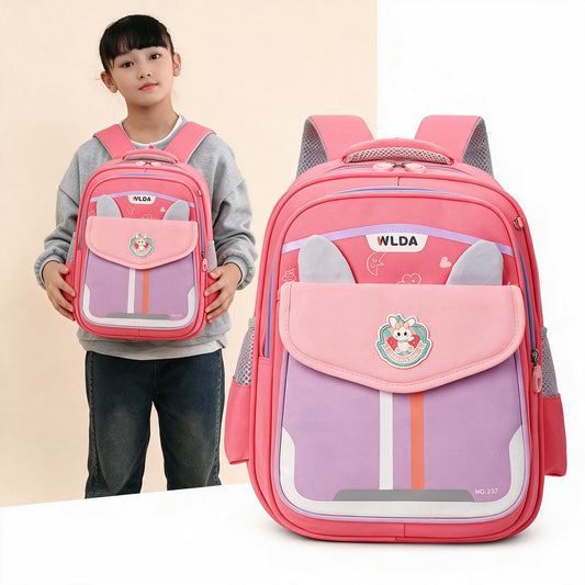 Sac-Dos-Scolaire-Enfant-Design-Oreilles-Ergonomique-Tissu-Imperm-able-pour-Primaire-Rose-SACKDS30RS-حقيبة-ظهر-مدرسية-للأطفال.png
