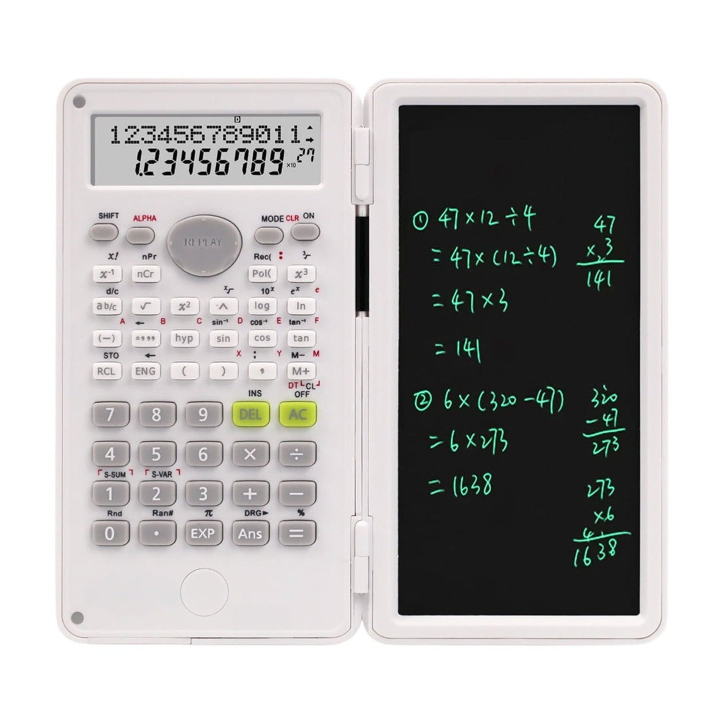 Calculatrice-Scientifique-2en1-240-Fonctions-avec-Tapis-d-criture-LCD-6P-et-Stylet-Int-gr-حاسبة-علمية-متطورة-2-في-1-مع-لوح-كتابة-وملاحظات.png
