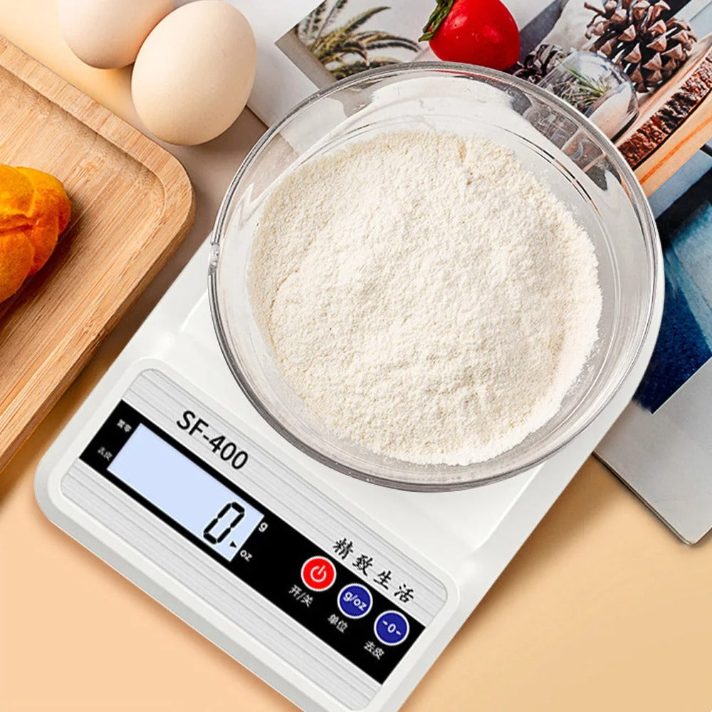 Balance électronique de cuisine de haute précision 10kg/1g تنزوت