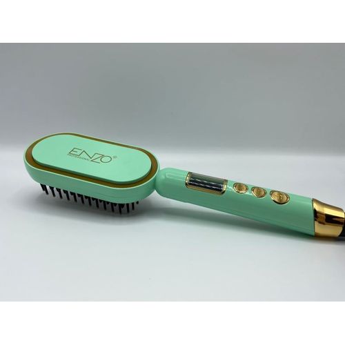 ENZO PROFESSIONAL Brosse Lissante Electrique Professional En Céramique تنزوت