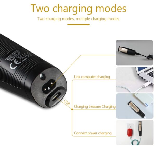 Tondeuse À Cheveux Sans Fil Électrique Professionnel Kemei KM-3202 - تنزوت