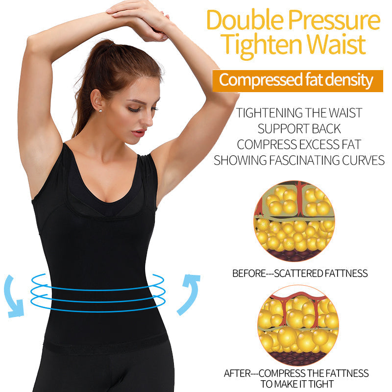 Débardeur de Sudation avec Effet Sauna pour Femme تنزوت