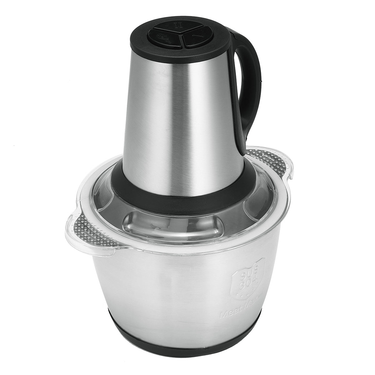Hachoir à viande électrique 2L en acier inoxydable تنزوت