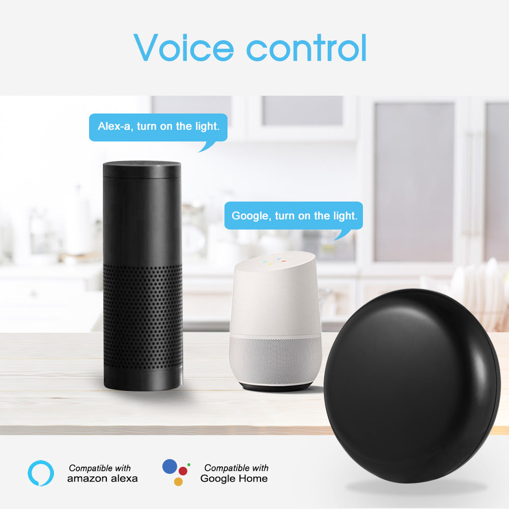 Télécommande universelle intelligente Wifi-IR (2.4ghz) hub de contrôle compatible avec Alexa Google Home -Tuya Smart Life - تنزوت