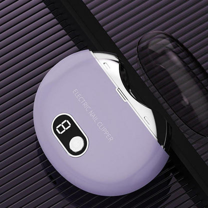 Coupe-ongles électrique et automatique, Anti éclaboussures, Portable, pour bébé et adulte تنزوت