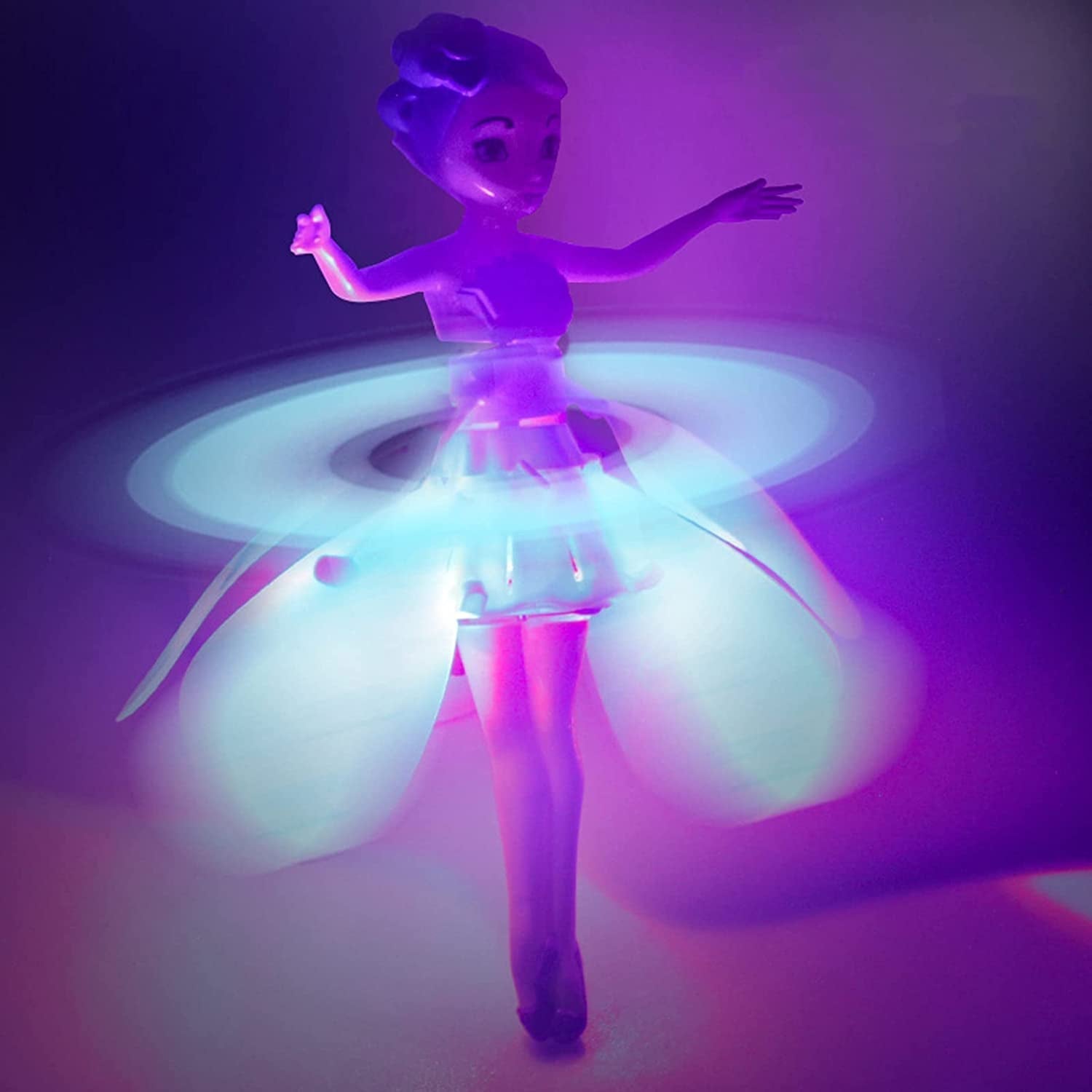 Jouet de princesse volante lumineuse تنزوت