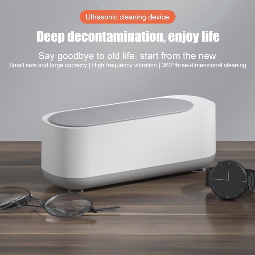 Machine de nettoyage accessoire ultrasonique Portable, élimine les taches, bijoux, lunettes,bague - تنزوت