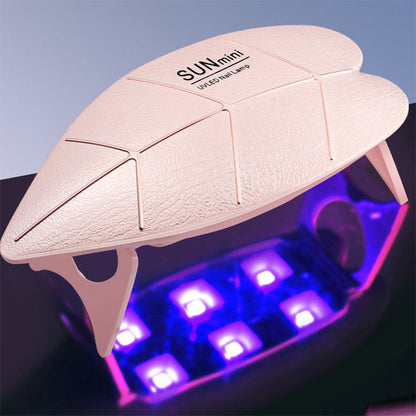 Mini lampe LED UV pour séchage des ongles, 6W, USB, pliable, pour manucure تنزوت
