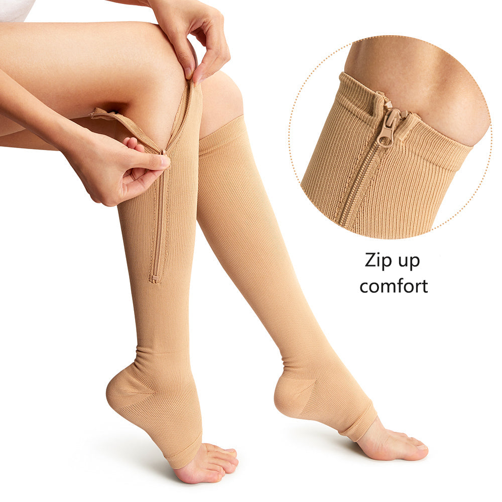 zip sox chaussettes de compression pour les varices تنزوت
