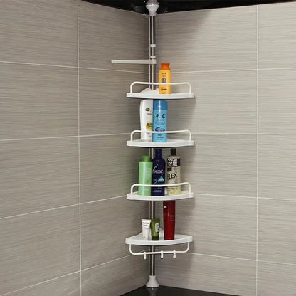 Étagère de rangement d'angle haut de gamme pour Sale de bain et toilettes 260Cm تنزوت