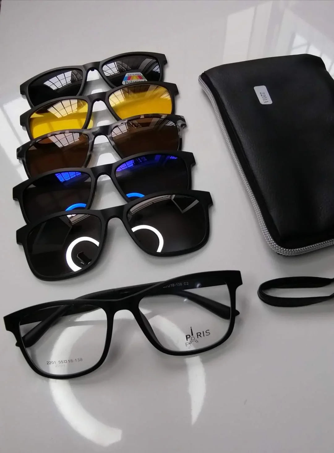 Lunette 6 En 1 2202A Optique / Soleil / Nuit - تنزوت