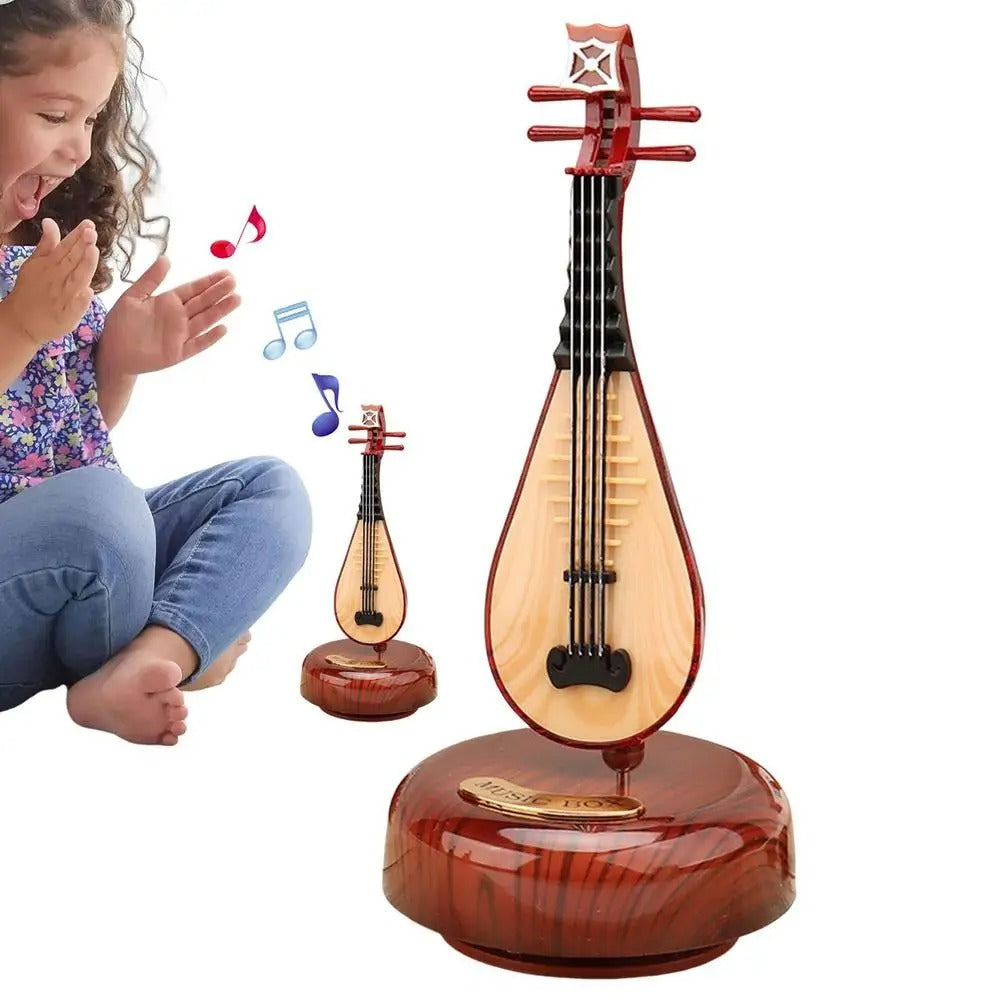Mini instrument de musique rétro OUD, boîte à musique Décoration تنزوت
