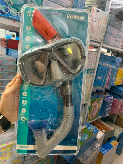 Bestway Masque et Tuba Dominator pour Adultes dès 14 Ans 24029 تنزوت