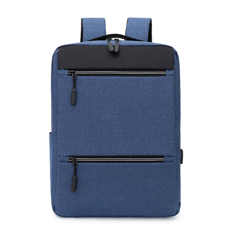Sac à dos homme avec sac bandoulière et trousse 3en1 bleu 2775-11 – محفظة ظهر رجالية 3 قطع أزرق تنزوت