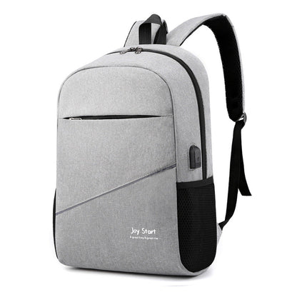 Sac à dos homme avec sac bandoulière et trousse 3en1 gris 2755-8 – محفظة ظهر رجالية 3 قطع رمادي تنزوت