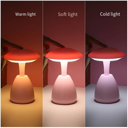 Veilleuse LED Tactile Sans Fil à Intensité Réglable avec Chargeur USB - تنزوت