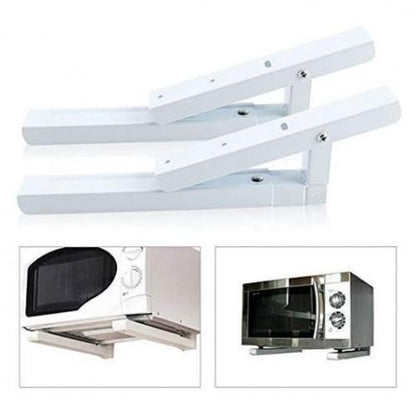 Support pour micro-ondes pliable avec bras extensibles Charge maximale 40 kg تنزوت