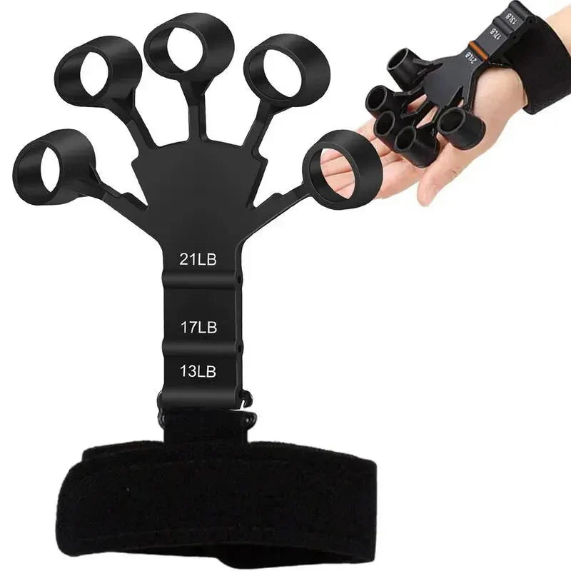 Finger Exerciseur de doigts pour l'entraînement physique et renforcement des mains تنزوت