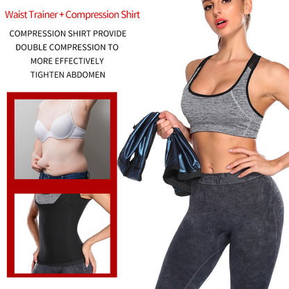 Débardeur de Sudation avec Effet Sauna pour Femme تنزوت
