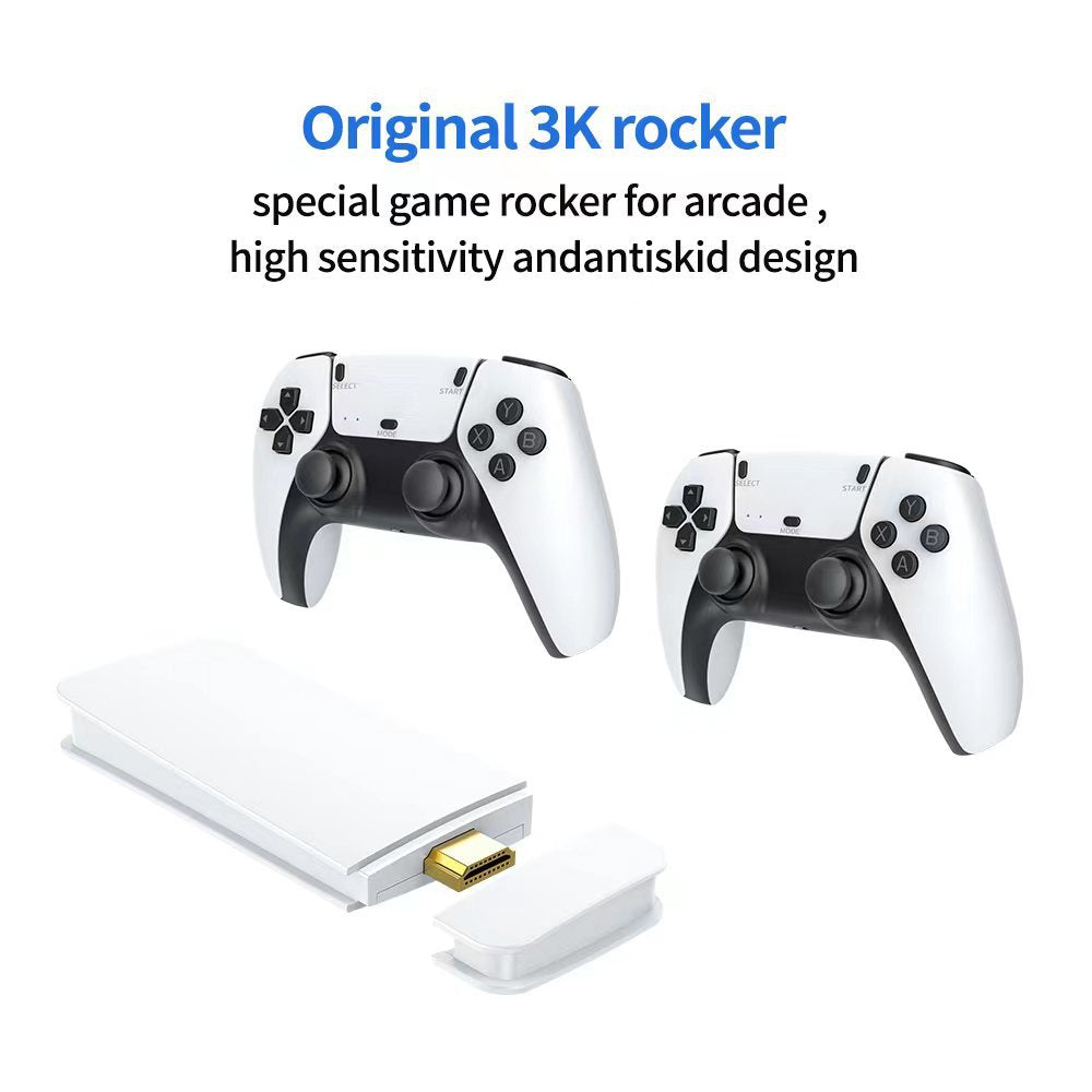 M15 Game Stick Pro Console de jeu vidéo 4k Rétro +20000 Jeux classiques HD 4K avec 2 manette sans fil تنزوت