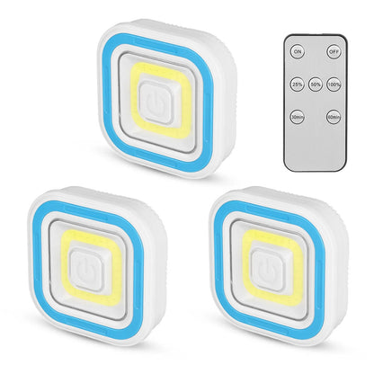Pack 3 Spot LED intelligents avec télécommande ultra-lumineux – طقم مصابيح مع يد تحكم تنزوت