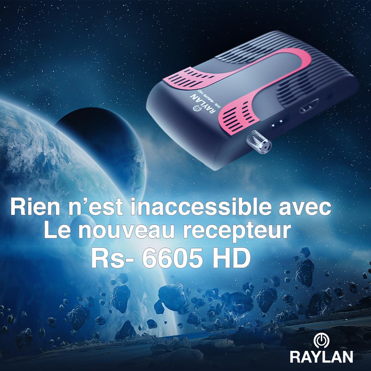 Raylan RS-6605 HD Digital Satellite TV Receiver - تنزوت
