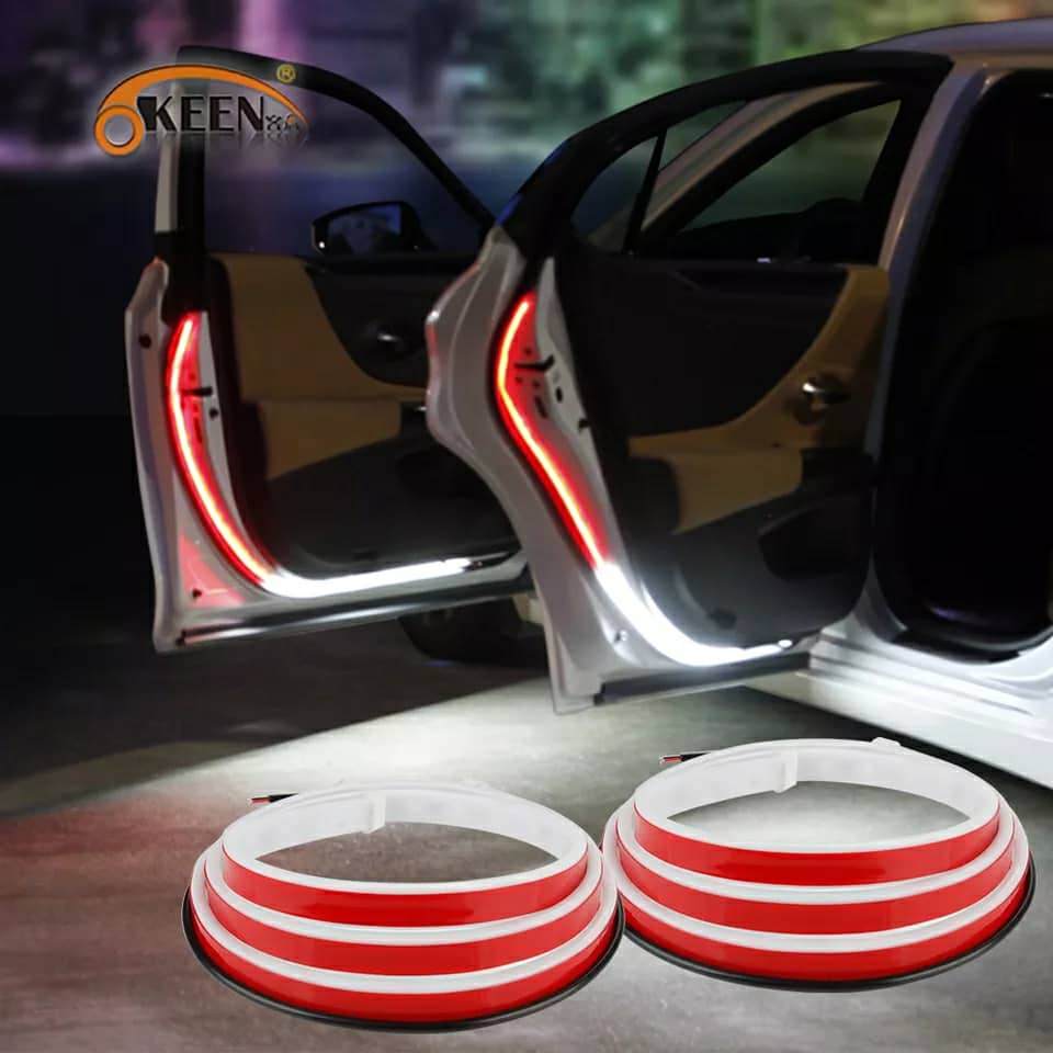 feux d’avertissement de porte voiture led anti collision 2 pcs - تنزوت