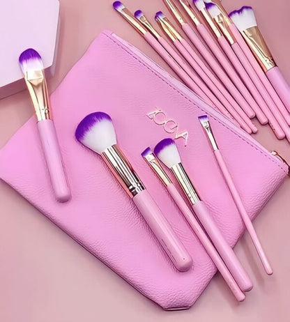Pack Spécial Organisateur de maquillage + Trousse de 15 Pinceaux zoeva professionnels تنزوت