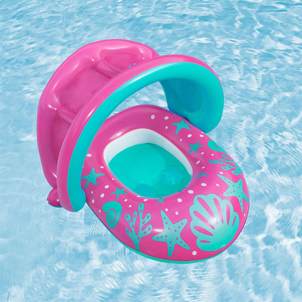 Bouée Gonflable pour enfants avec toit de protection UV Bestway 34091 – عوامة مائية للأطفال تنزوت