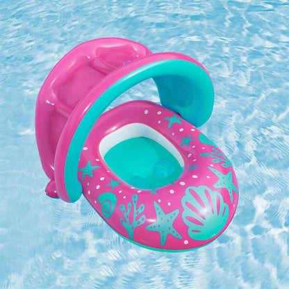 Bouée Gonflable pour enfants avec toit de protection UV Bestway 34091 – عوامة مائية للأطفال تنزوت