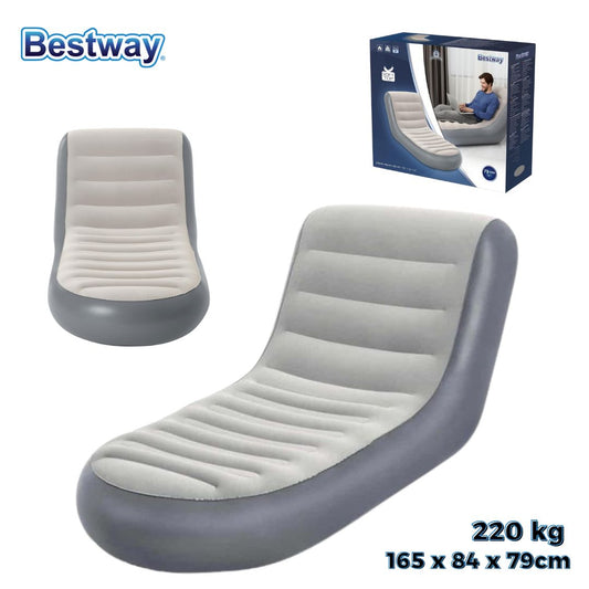 Bestway Chaise Longue Confortable Soft Top Portable 75064 تنزوت
