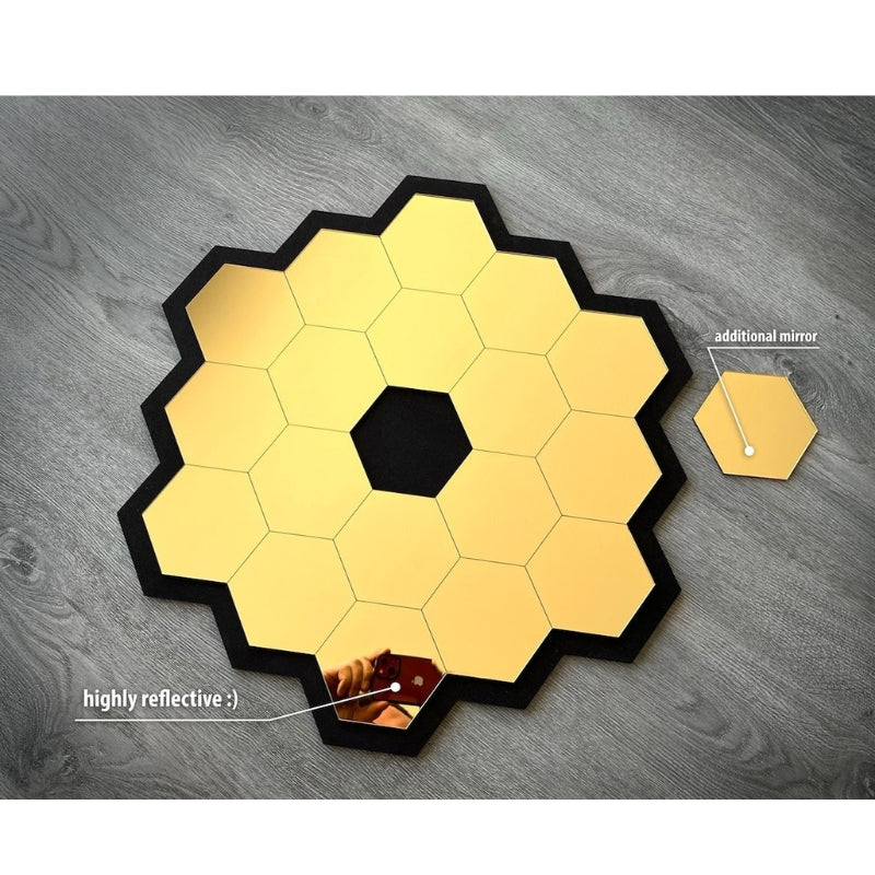 Décoration murale miroir Abeille Miroir Acrylic 40 Cm / 45 Cm تنزوت