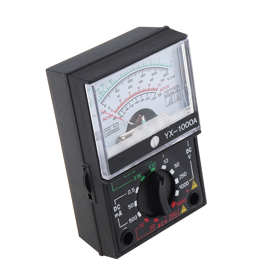Multimètre Portable avec une paire de stylos de Test pour mesurer la tension DC AC et le courant continu YX-1000A تنزوت