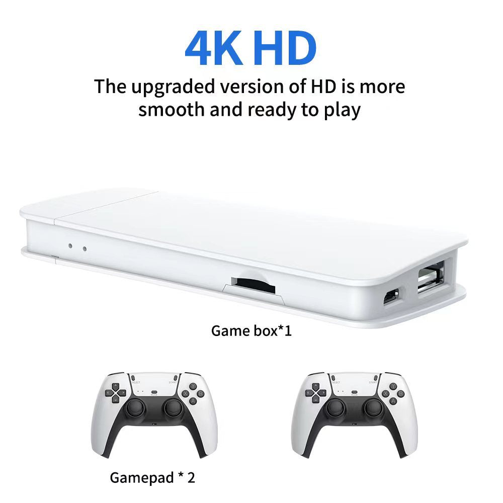 M15 Game Stick Pro Console de jeu vidéo 4k Rétro +20000 Jeux classiques HD 4K avec 2 manette sans fil تنزوت