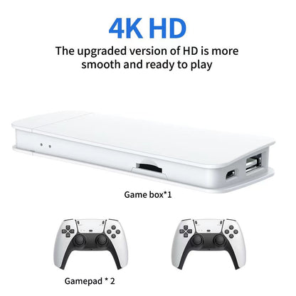 M15 Game Stick Pro Console de jeu vidéo 4k Rétro +20000 Jeux classiques HD 4K avec 2 manette sans fil تنزوت