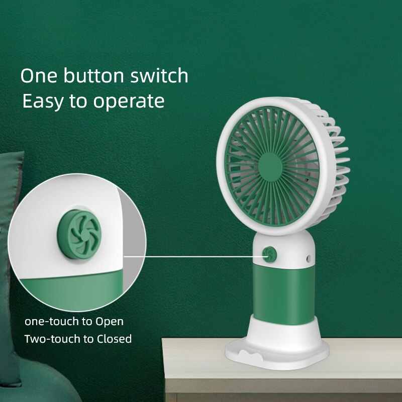 Ventilateur de bureau en forme de fruit de dessin animé, chargement USB - تنزوت