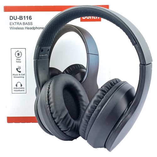 Casque bluetooth sans fil, microphone intégré stéréo DUNTH DU-B116 - تنزوت